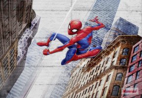 Paragraaf Nodig hebben assistent Poly-color Fotobehang KIDS, Marvel Spider-Man New Concrete 8-4029,  Foto-behang online te koop · POLY-COLOR