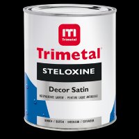 Trimetal, Steloxine Decor RAL 9005 RAL 9010 Satin/Brillant, Metaalverf online te koop POLY-COLOR