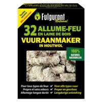  Fulgurant Vuuraanmaker in houtwol 32 stuks